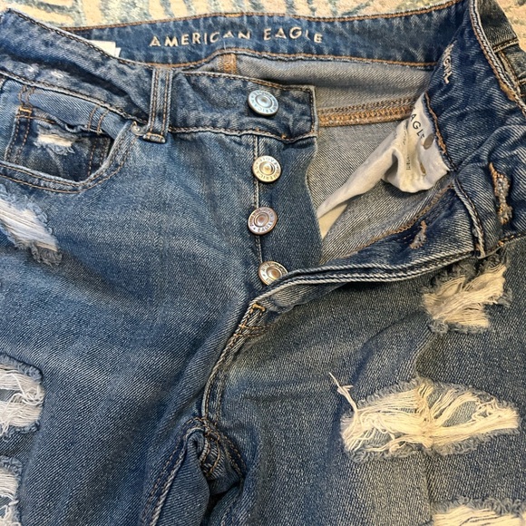 American Eagle Tom Girl jeans Sz00 - Picture 3 of 4